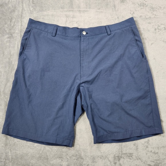 Peter Millar Shorts‎ Mens 40 Shackleford Performance Hybrid Blue Golf Activewear - Picture 1 of 14